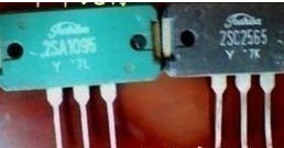 原装拆机  2SC2565 2SA1095 测试好  一对35元