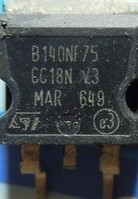 进口拆机 B140NF75 STB140NF75 TO-263贴片MOS管 质量保证