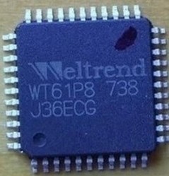 WT61P8 芯片 QFP44 液晶驱动板IC 全新原装 质量保证