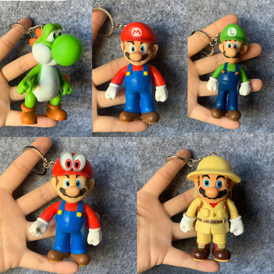 超级玛丽马里奥PVC挂件