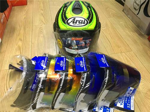 实体店现货ARAI RR5/QUANTUM-J RX-7 原厂镜片防雾贴片