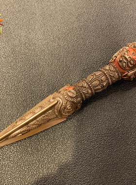 纯铜尼泊尔摆件手工工艺