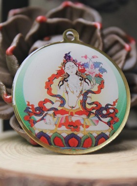 白度母密宗随身佛牌挂饰吊坠