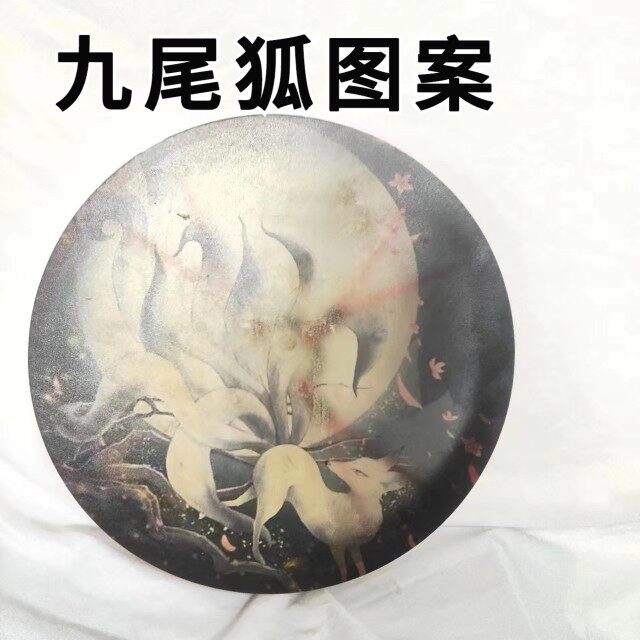 包邮羊皮鼓手抓鼓赠送鼓包鼓鞭免费制作各种图案送教学优盘
