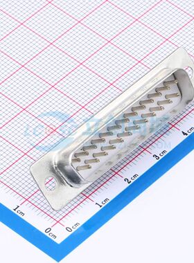 DS1033-25MWTSiSS 焊线式插件 D-Sub/VGA连接器 25P 公座可开票