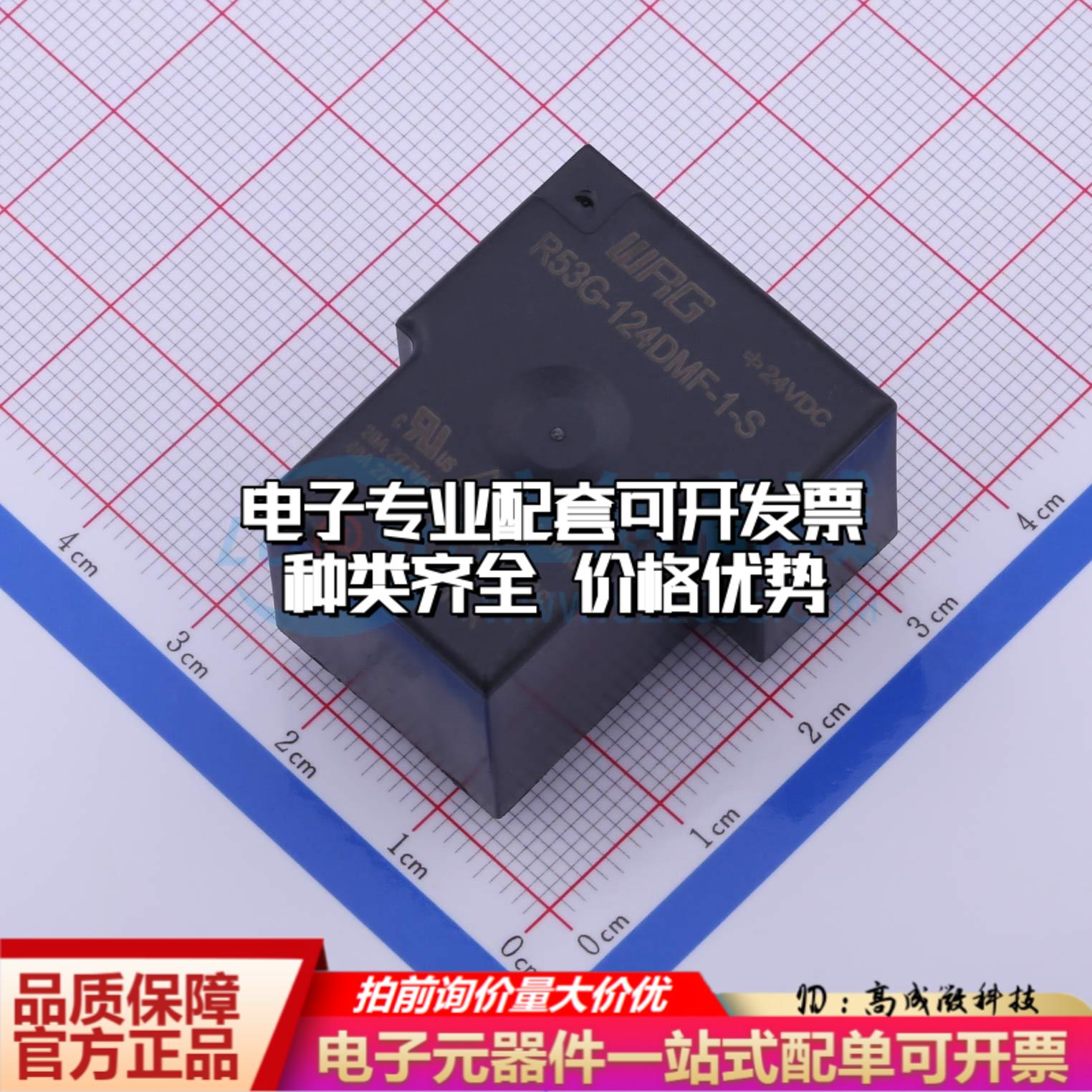 全新正品R53G-124DMF-1-S-功率继电器配套质量保证