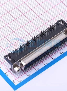 X0337FT7B3 弯插 D-Sub/VGA连接器 37P 母座可开票