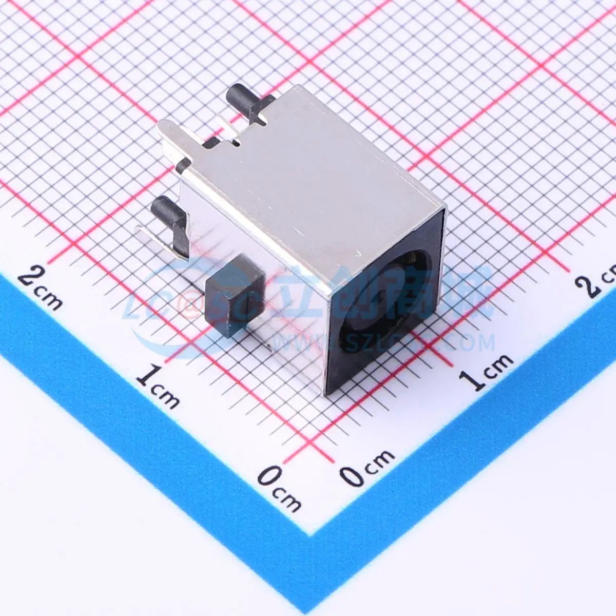 全新DC-070D-8A-0.8插件 DC电源连接器直插7.5mm可开票