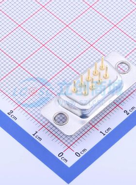 GDP09F-180 直插插件 D-Sub/VGA连接器 9P 母座可开票