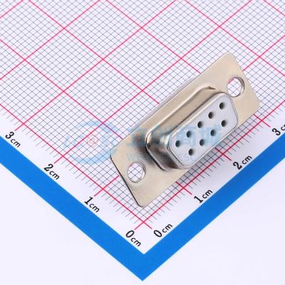 X0109FT7W1 焊线式插件 D-Sub/VGA连接器 9P 母座可开票