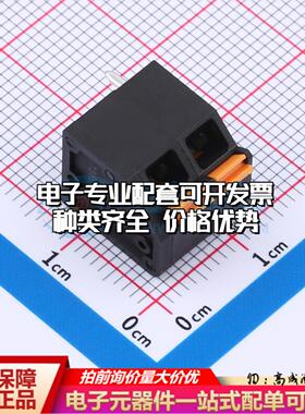 KFM736LB-5.0-2P 插件,P=5mm 弹簧式接线端子可开票