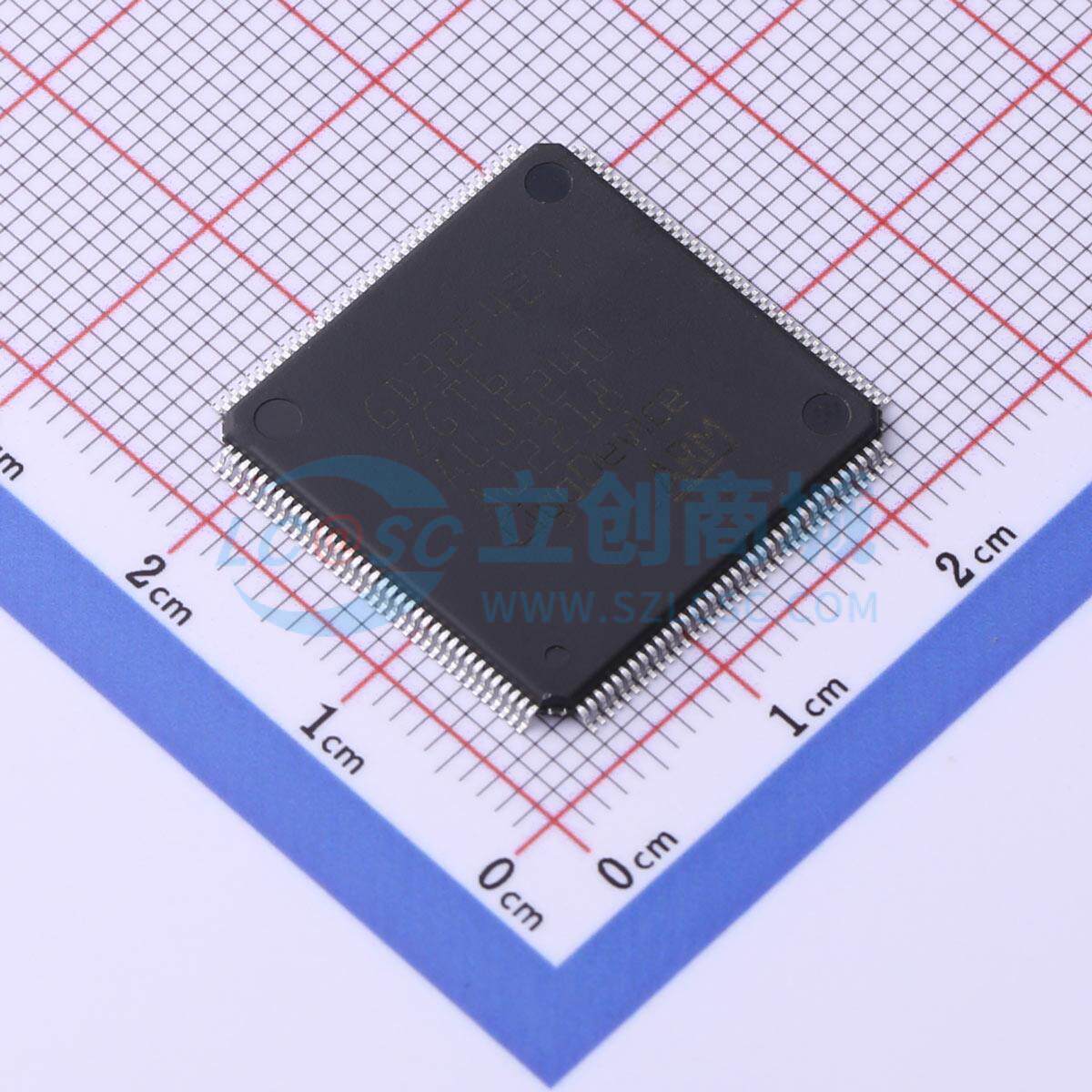 全新正品GD32F427ZGT6 LQFP-144(20x20) 单片机(MCU/MPU/SOC)可开 - 实物图