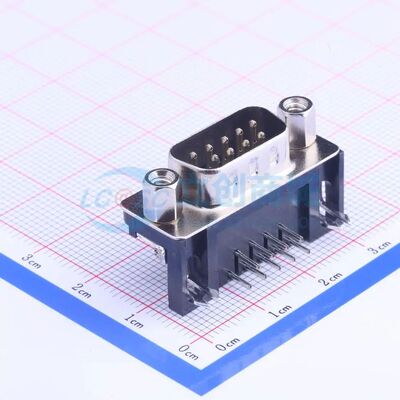 Z-SUBDRAM602A002 弯插 D-Sub/VGA连接器 9P 公座2排可开票