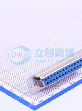 D-DB0025PF-A000 焊线式- D-Sub/VGA连接器 25P 母座可开票