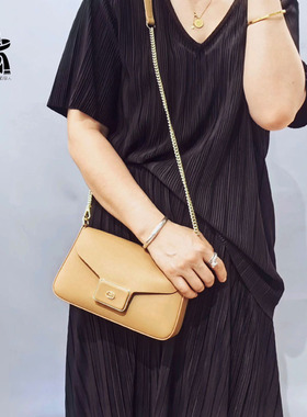 稻草人女包2024夏季上新时尚百搭休闲糖果色小清新链条小方包包