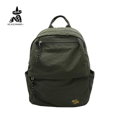 稻草人双肩包男女2025冬新款大容量休闲旅行外出背包轻便学生书包