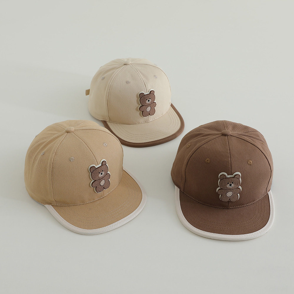 可爱儿童帽子男女潮款嘻哈帽平檐小孩宝宝帽子太阳帽春秋季遮阳帽