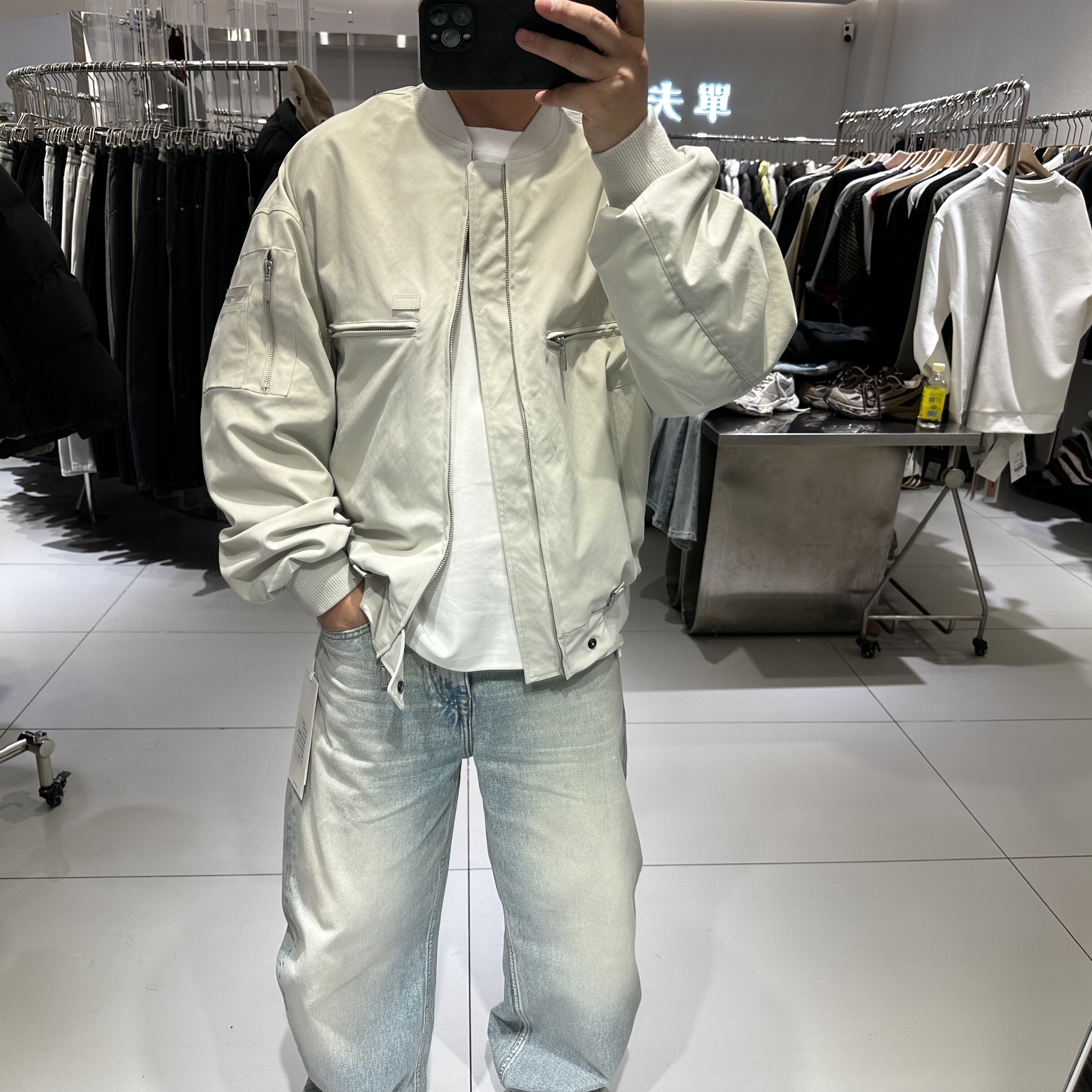 2026春季新款男士棒球领外套宽松简约机能风户外工装夹克青年痞帅,男装,夹克,淘宝优惠券,粉丝福利购,淘宝优惠卷