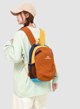 NORTH NANSEN户外旅行新款包多功能拉链大容量运动女学院风双肩包