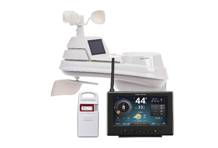 美国AcuRite 01210M 天气预报器WiFi 温度湿度雨量风速雷电探测器