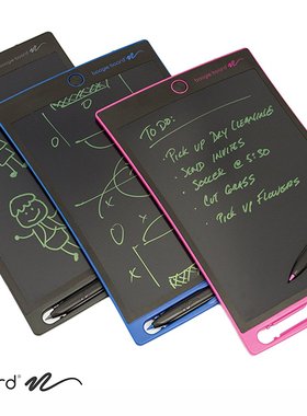 美国直邮Boogie Board eWriter电子手绘涂鸦板8.5寸打草稿做作业
