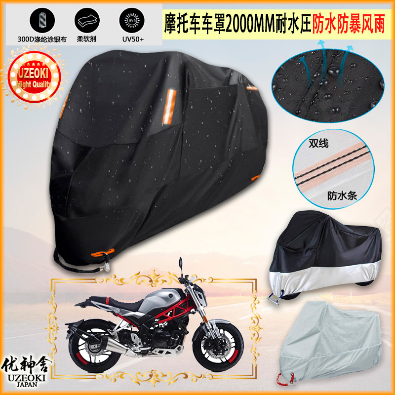 适用大运食铁兽STS400C DY400 F2022款摩托车车罩车衣防雨罩防晒