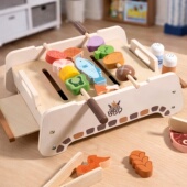 儿童过家家玩具木质仿真烧烤架宝宝厨房食物烤串套装 男女孩子礼物