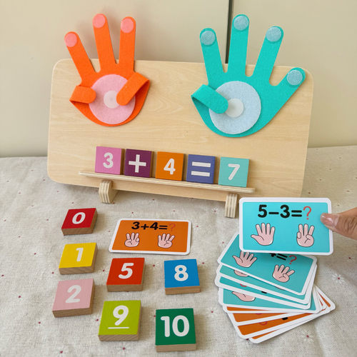 数学学习教具手指数数