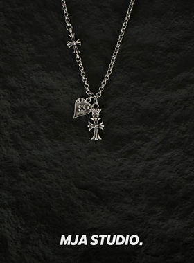 Vintage古着神圣心脏项链