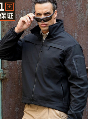 正品5.11变色龙软壳外套户外软壳冲锋衣男511战术外套上衣48099