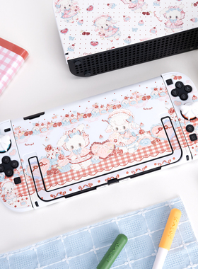 原创任天堂switch2保护壳洛丽塔小羊switch2保护套NS2代硬壳白色