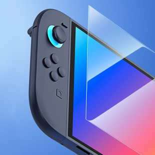 任天堂Switch2钢化膜SwitchOLED钢化膜SwitchLite钢化膜2片装 弧边