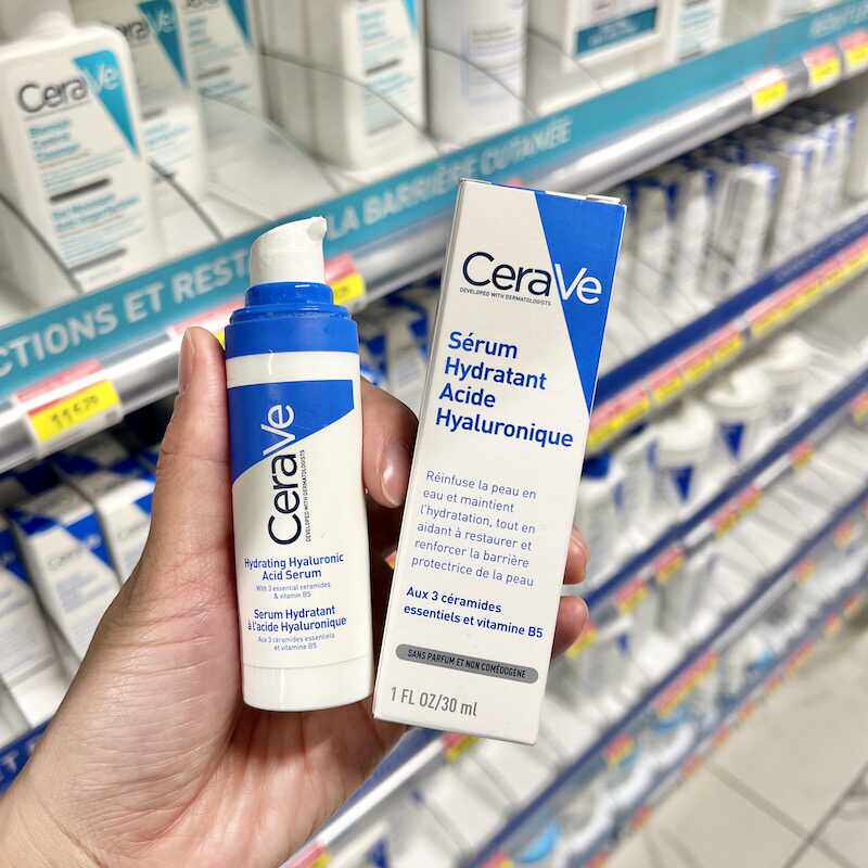 CERAVE适乐肤神酰HA精华乳30ml玻尿酸B5修护高保湿精华