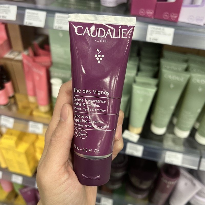 新款 欧缇丽大葡萄茶味护手霜75ml藤茶香味护甲护手滋润乳 不油腻