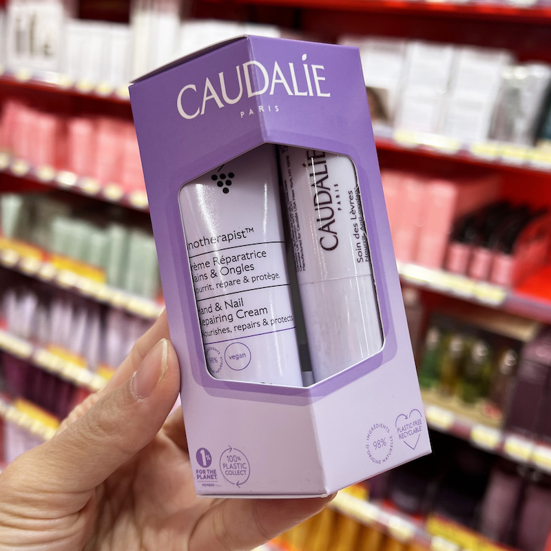 法国Caudalie欧缇丽大葡萄籽护手霜30ml 护手润唇膏套装 保湿滋润