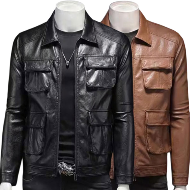 男款皮衣2025新款今年流行爆款男士高端特大码男装独特超好看外套