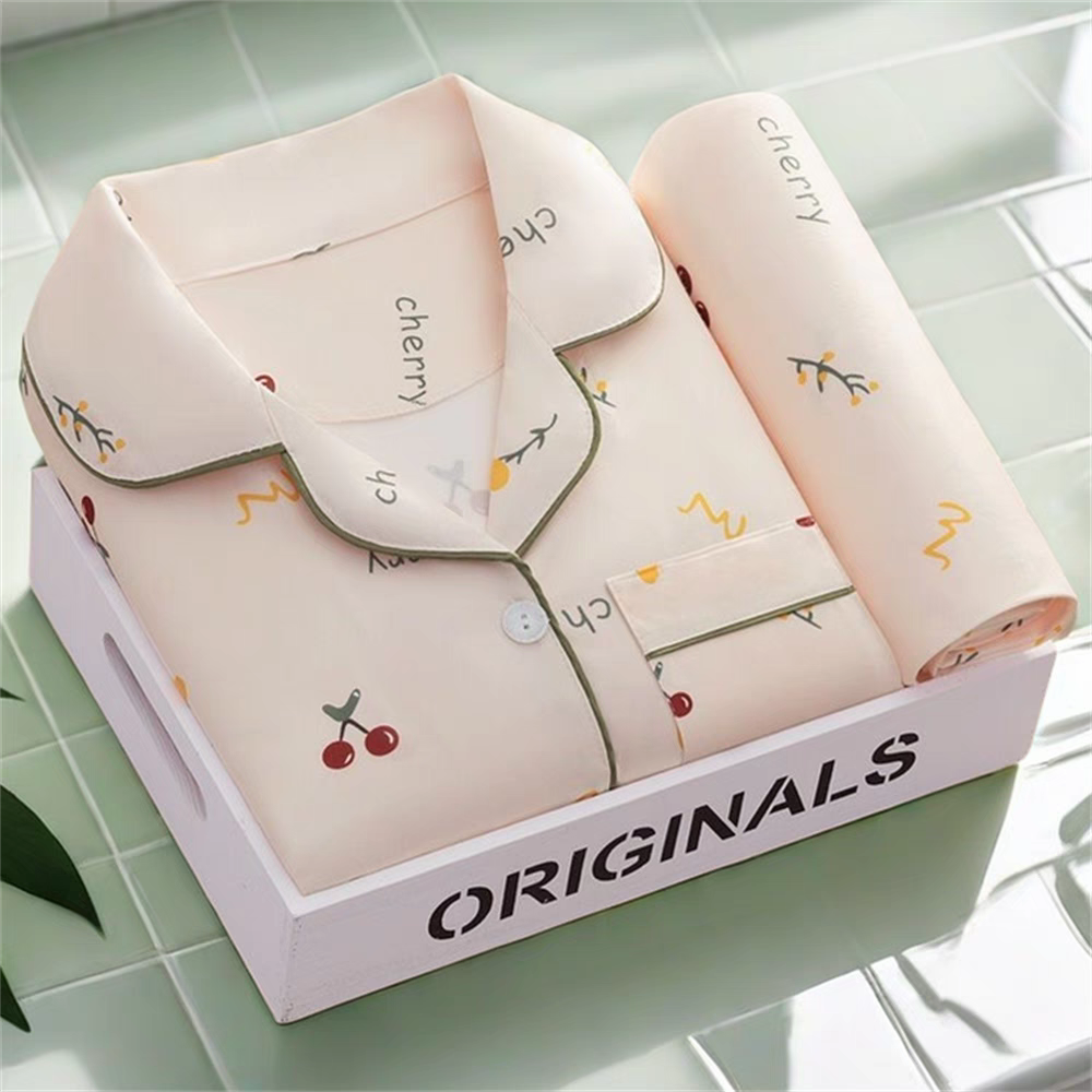 高档纯棉睡衣女春秋季2025新款轻奢高级感秋冬款家居服套装可外穿