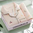 家居服套装 轻奢高级感秋冬款 可外穿 2025新款 高档纯棉睡衣女春秋季