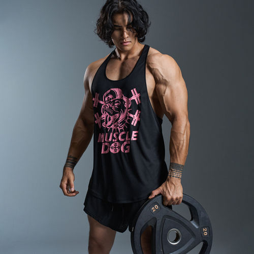 肌肉狗新款经典ip系列训练背心