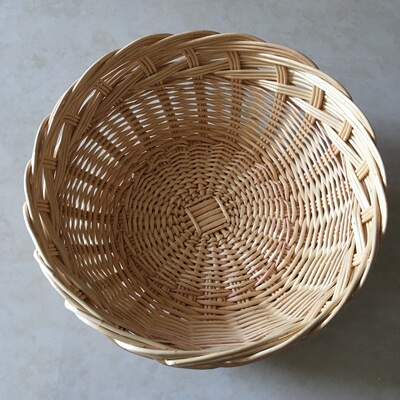 柳编收纳筐鸡蛋筐馒头筐面包篮
