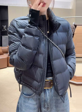 韩版短款立领加厚保暖显瘦棉服