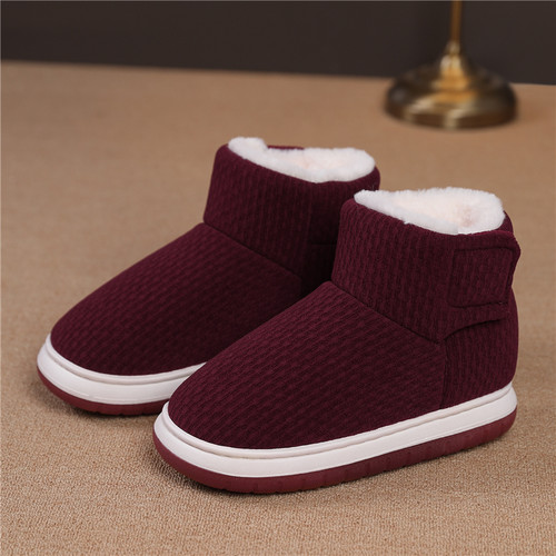 冬季高帮加绒加厚保暖棉鞋