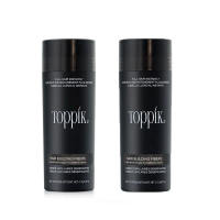 TOPPIK hair growth fiber, hair fiber, false hair powder, men's and women's dense hair powder, a hair replacement, covering and thinning hair growth wonder thumbnail 2