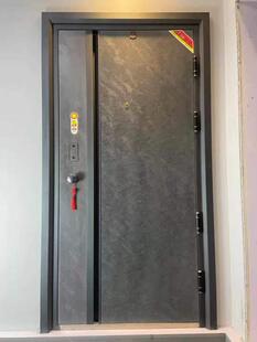 汇垚甲级10cm进户入户防盗门安全门智能指纹锁可视猫眼四个铰链