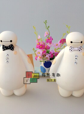 创意公仔手办生日礼物模型大白