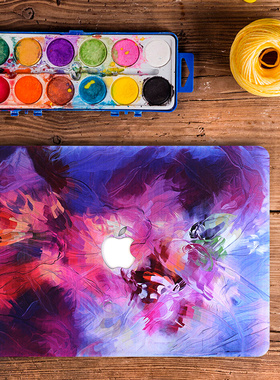 适用于苹果笔记本电脑保护壳macbookpro16外壳pro14保护套air13英寸新款创意15新超轻薄13.3可贴膜M4M5M3M2