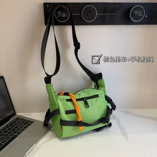 DRYWORLD韩版ins大容量潮牌斜挎包男女大学生上课通勤休闲单肩包