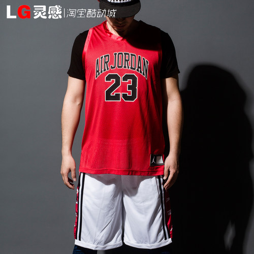 JORDAN夏款公牛速干透气背心篮球
