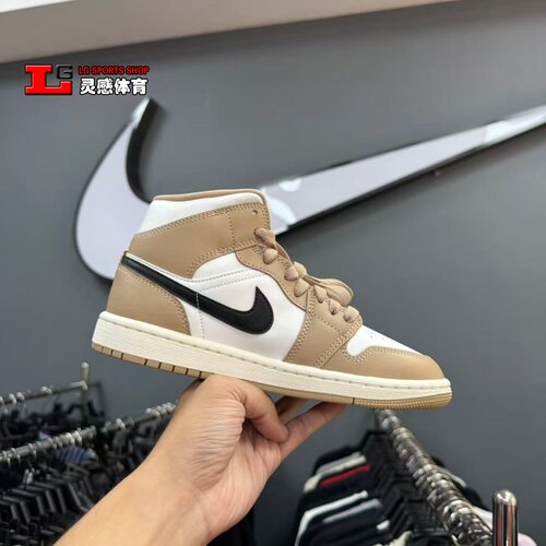 耐克 Nike AJ1  潮流复古百搭 支撑 合成革 板鞋 高帮 BQ6472-103