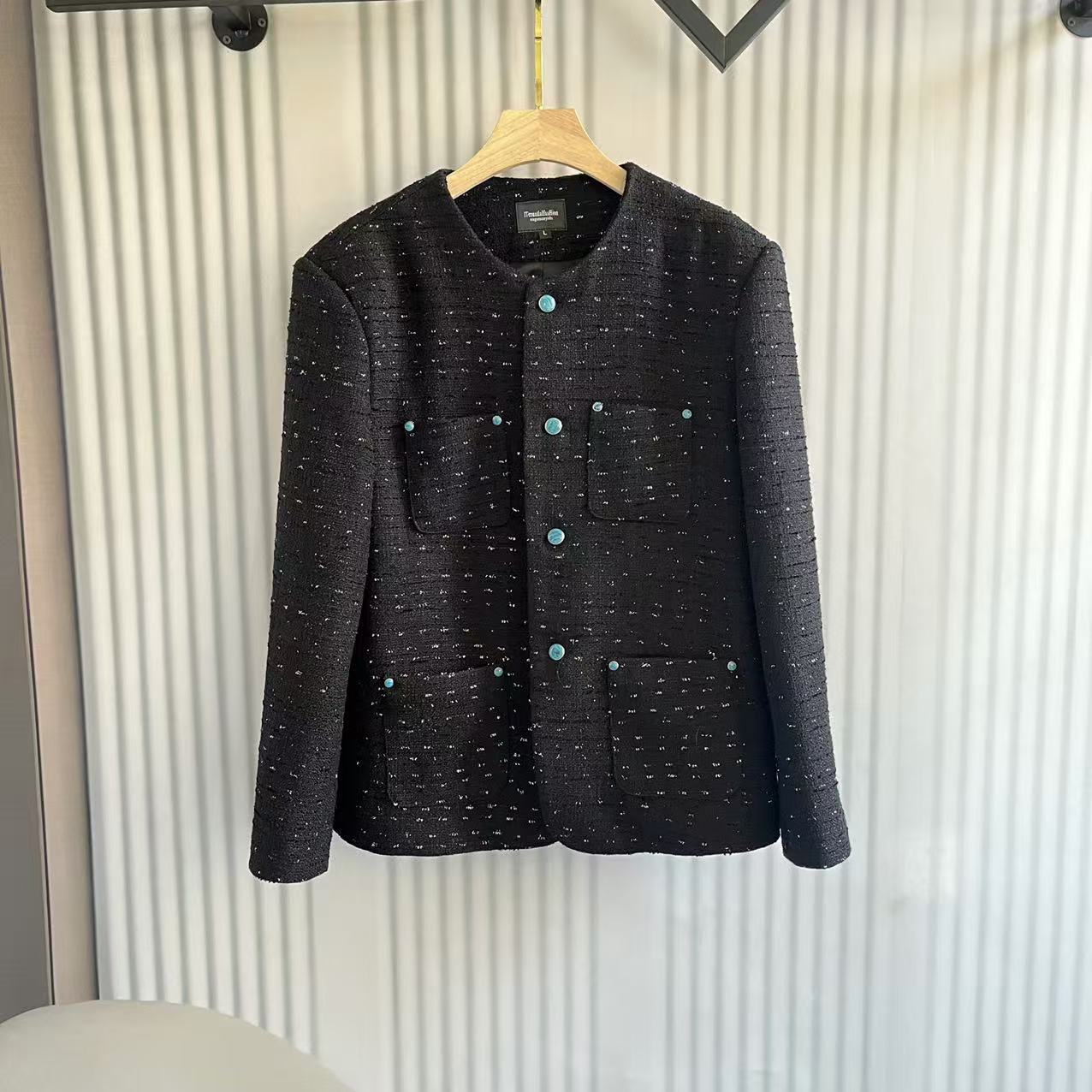 明星同款满天星高级感短款外套